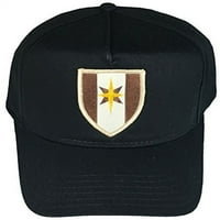 44 -та шапка на медицинска бригада - Бизнес -черна - ветеран