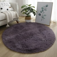 Антиплъзгащи пухкави килими Големи рошав килим супер мек мат за хол Спалня килим