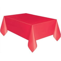 Папаба покривка, твърд цветен правоъгълник трапезарна маса покритие за рожден ден парти за парти покрив декор