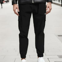 eczipvz суитчъни за мъже Мъжки панталони спокойни приспособени спортни панталони джогинг суитчъри на равници на открито панталони с джобове пяна звезда