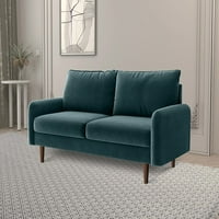 Koby Home Sectional Depa Sleeper Couch 3-местни дивани 70 дивани за хол пруско синьо
