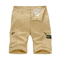 Hwmodou мъжки товарни панталони твърди цвят с джобове памук тренировка спорт пролет летни мъжки дрехи панталони за мъже