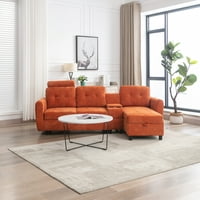 JS диван за съхранение на диван диван уютен секционен диван
