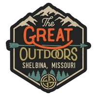 Shelbina Missouri The Great Design Design Vinyl Decal Sticker