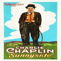 Чарли Чаплин, Sunnyside Poster Print от Hollywood Photo Archive Hollywood Photo Archive