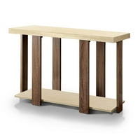 Мебели на Америка Хейвън съвременна дървена конзолна маса в лек дъб
