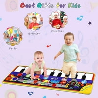 Piano Mat for Toddlers, 43.3 14 Музикални играчки с музика Sound